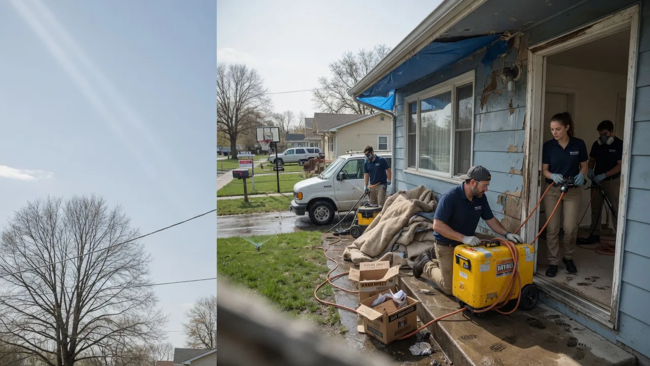 Basement Flood Cleanup in Diller, NE near me